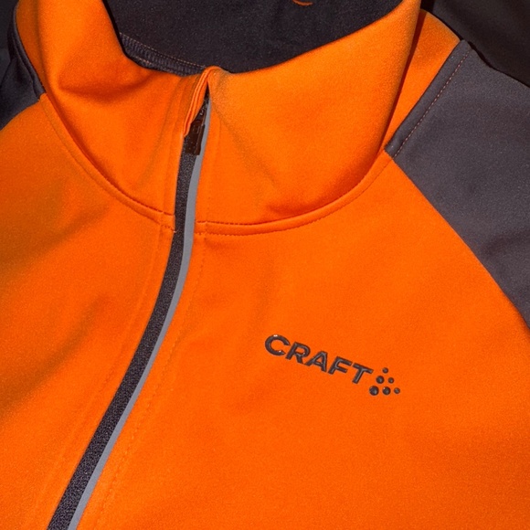 CRAFT Canada CORE Glide Block Jacket M-Chestnut/Slate Mens sz L - Picture 5 of 12